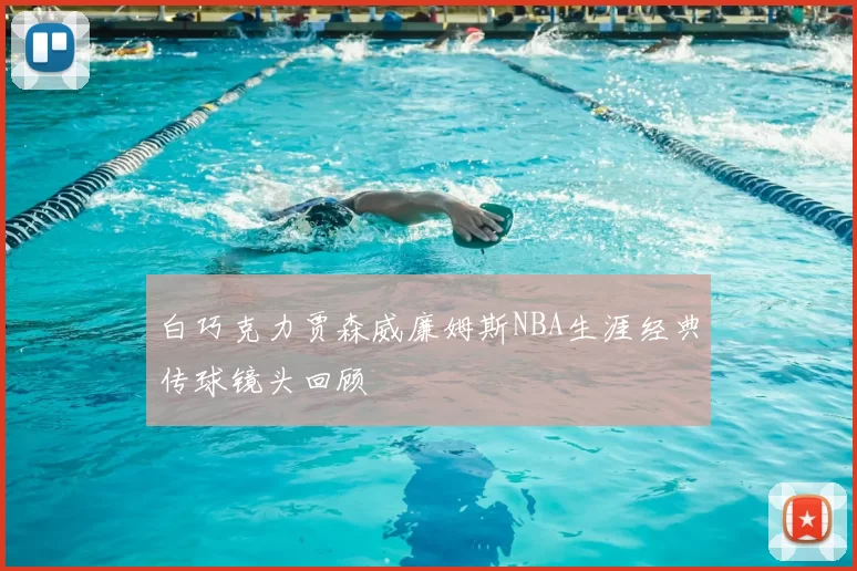 白巧克力贾森威廉姆斯NBA生涯经典传球镜头回顾